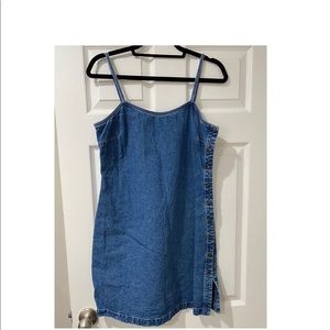 Size 8 jean Tommy Hilfiger strap dress